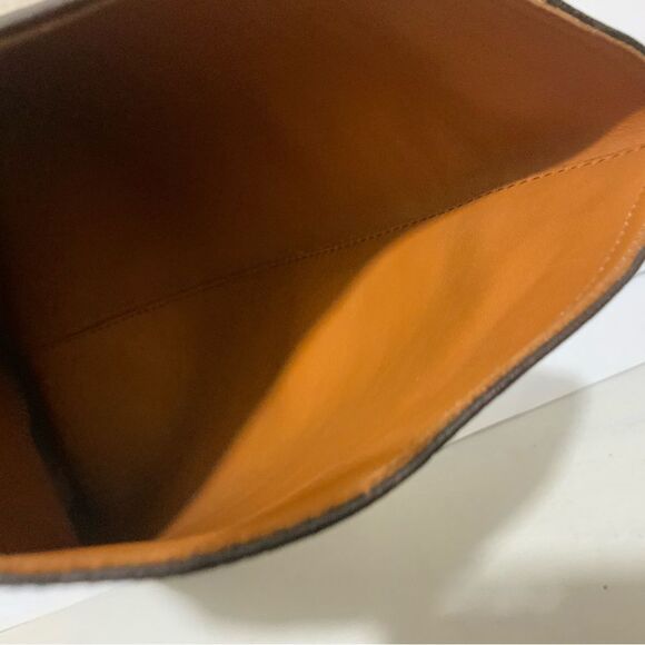 LANVIN BROWN LEATHER HIDDEN WEDGE BOOT SIZE 37 Italy - Picture 9 of 11